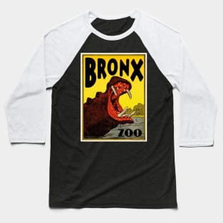 Vintage Hippo Visit The Zoo Bronx Baseball T-Shirt